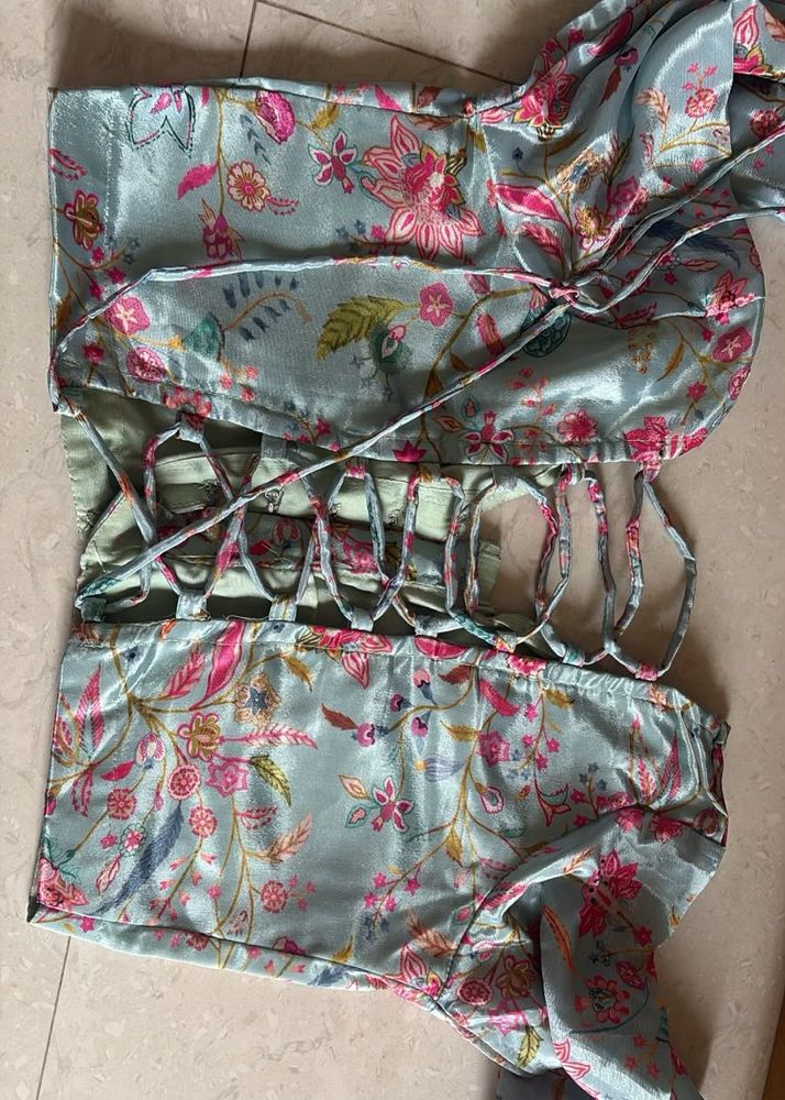 Tie-Back Blouse