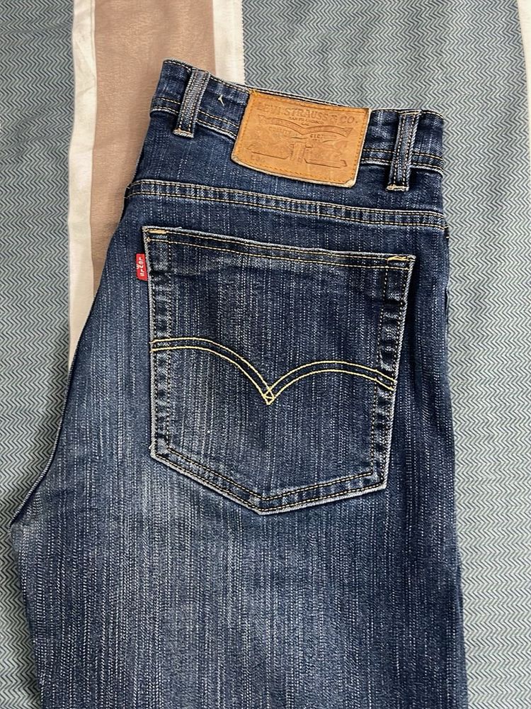 Classic Levi's Blue Denim Jeans