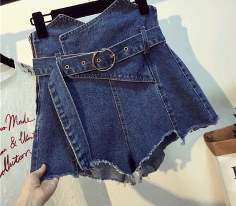Korean Denim Skorts