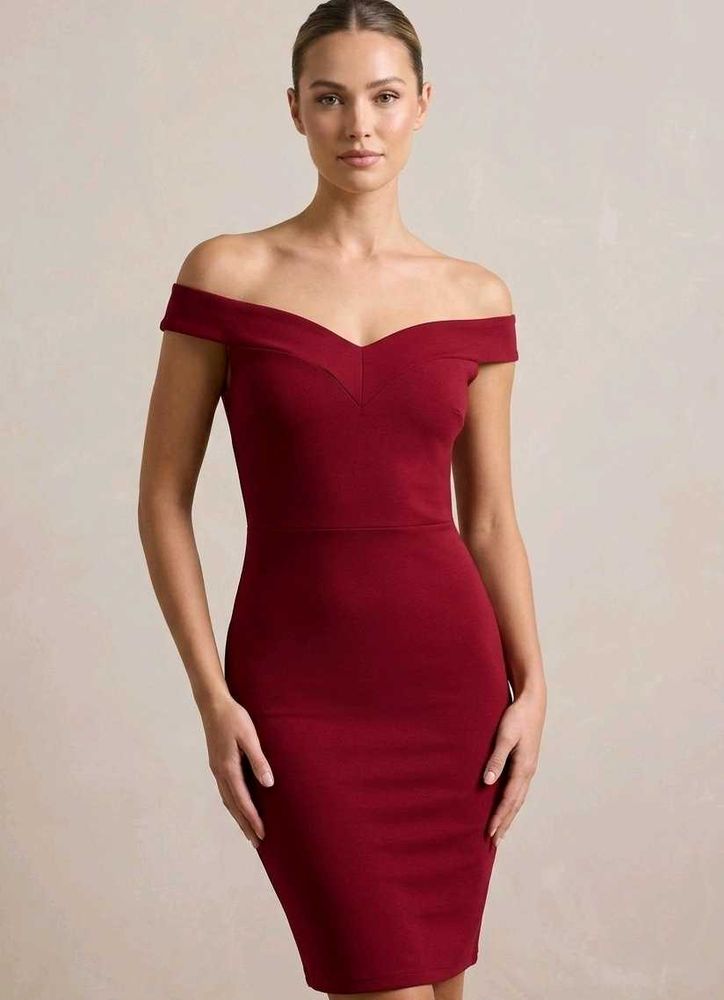 Off-Shoulder Bodycon Dress
