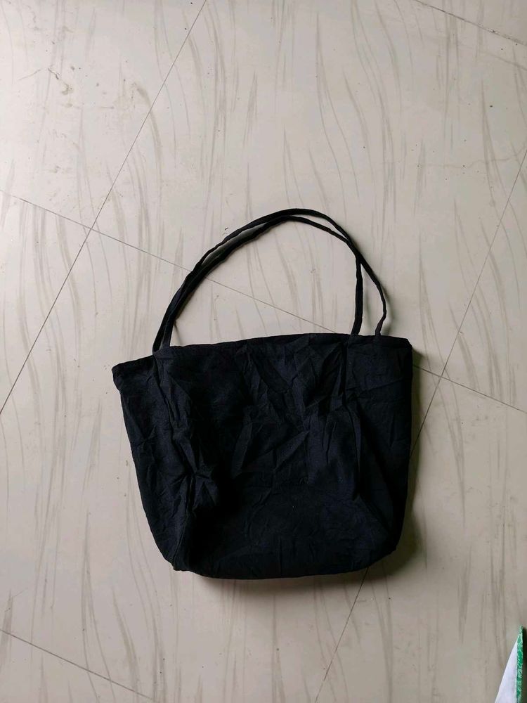Classic Black Tote Bag