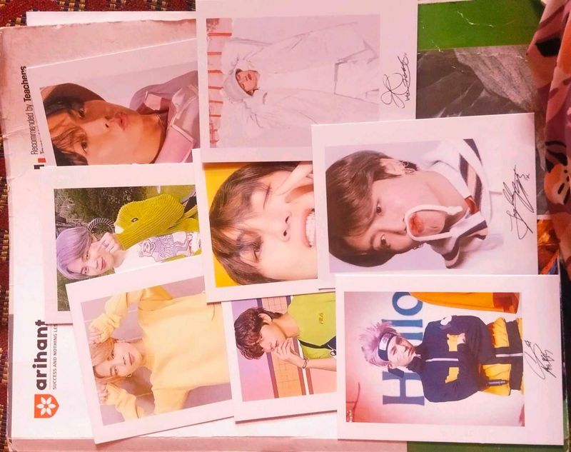 BTS Photo cards With Signature