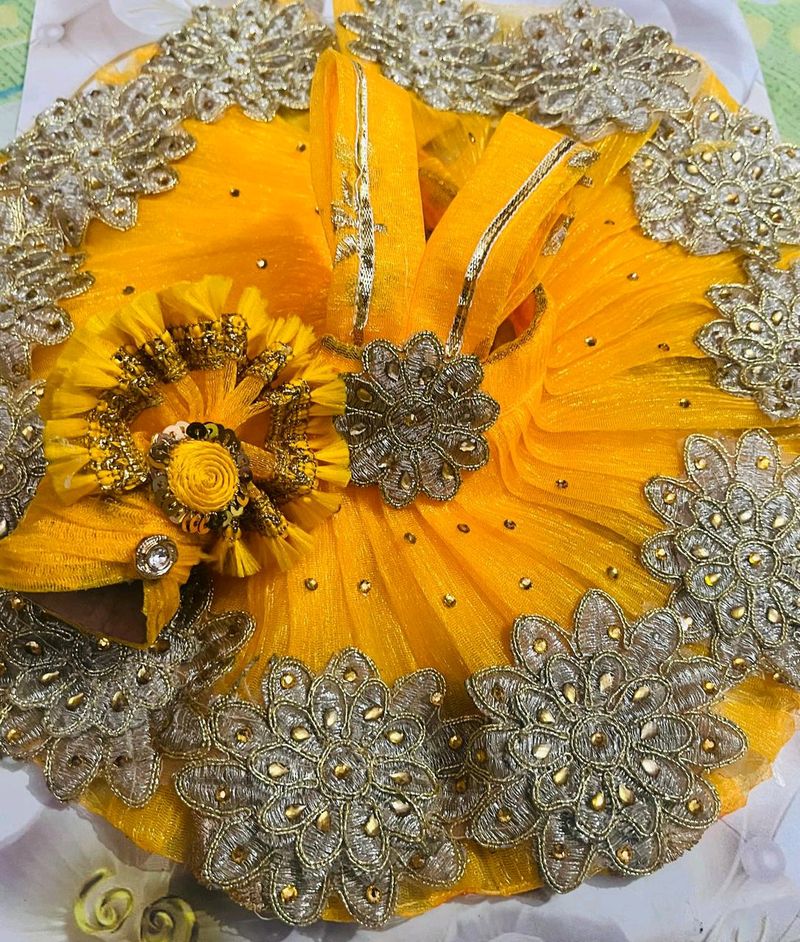 Laddu Gopal Fancy Dress Pagdi Size 8,9,10,11
