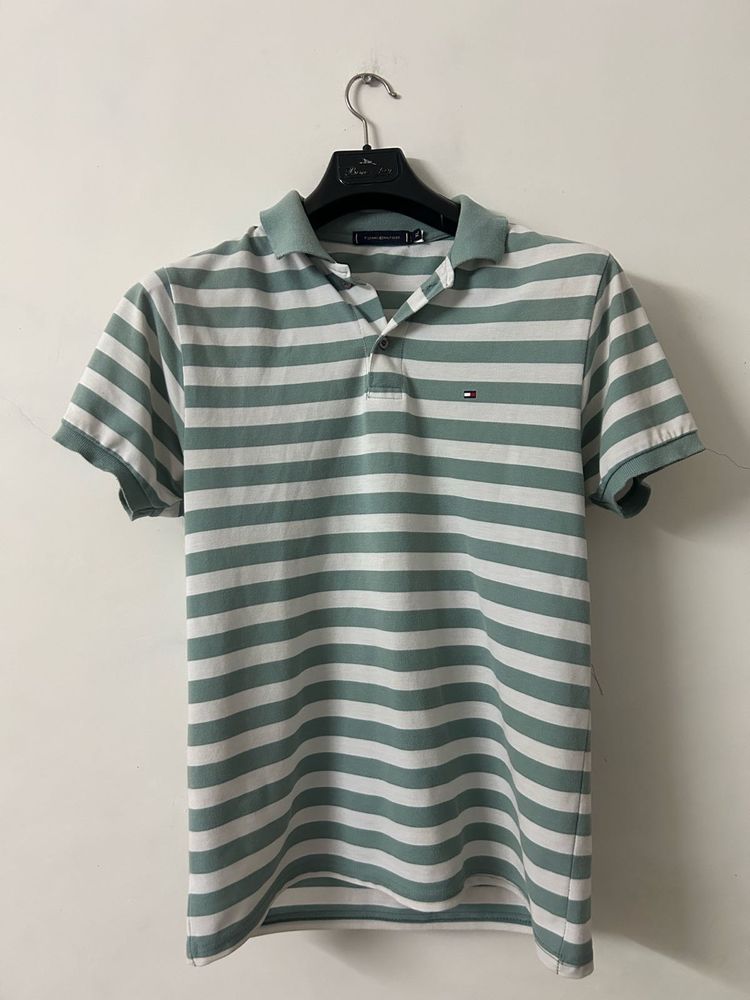 Tommy Hilfiger Striped Polo T-Shirt