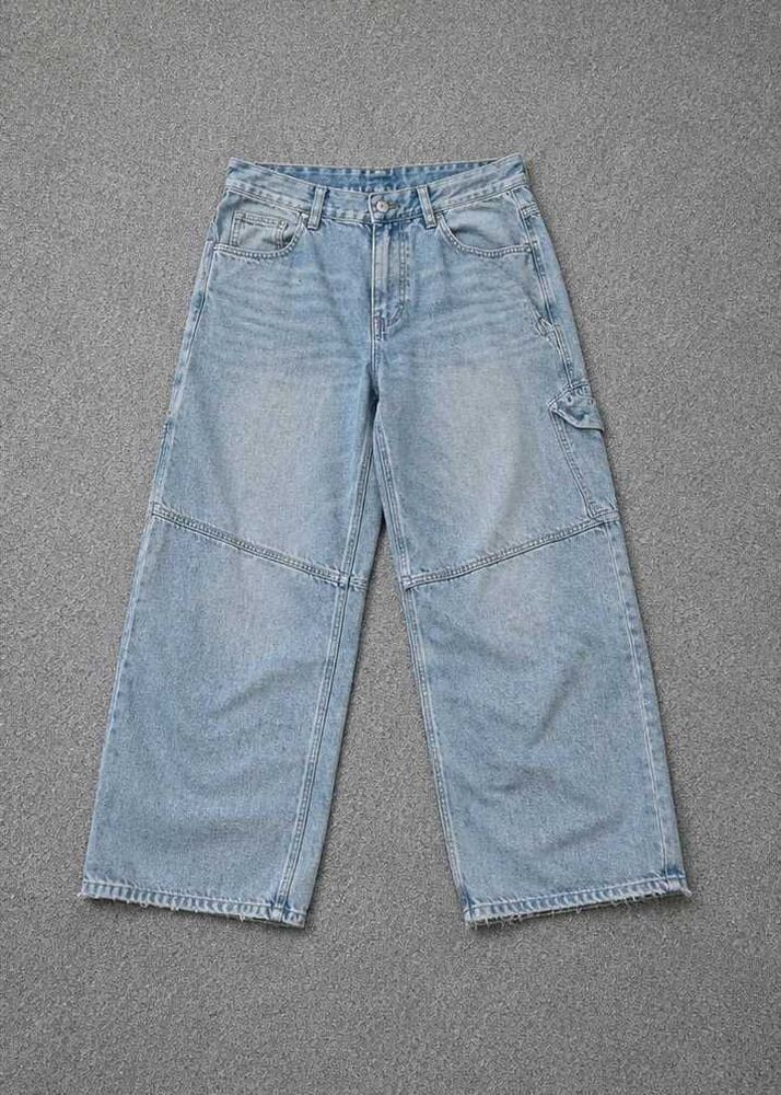 Light Wash Wide Leg Jeans