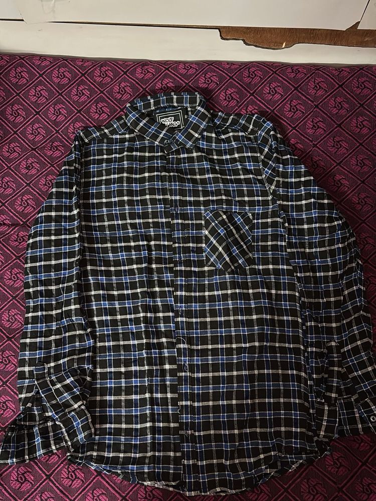 Men's Flannel Plaid Shirt