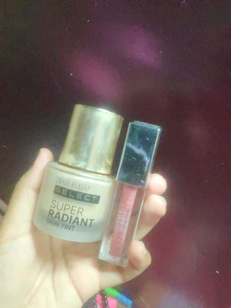 Swiss Beauty Foundation &amp; Lip Gloss