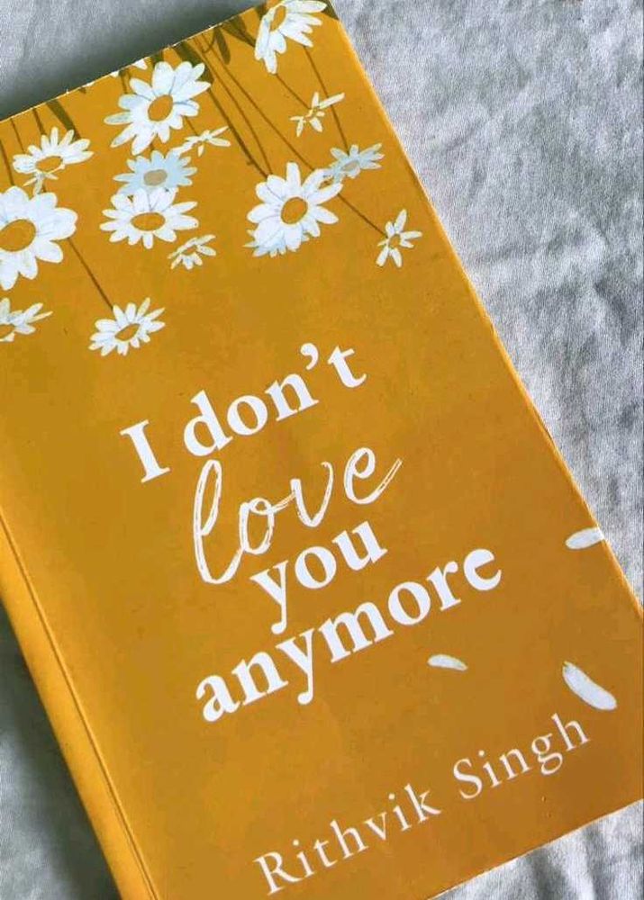 I Don't Love You Anymore - Rithvik Singh