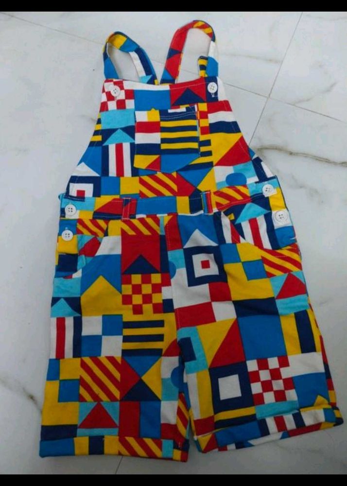 Colorful Kids Overalls