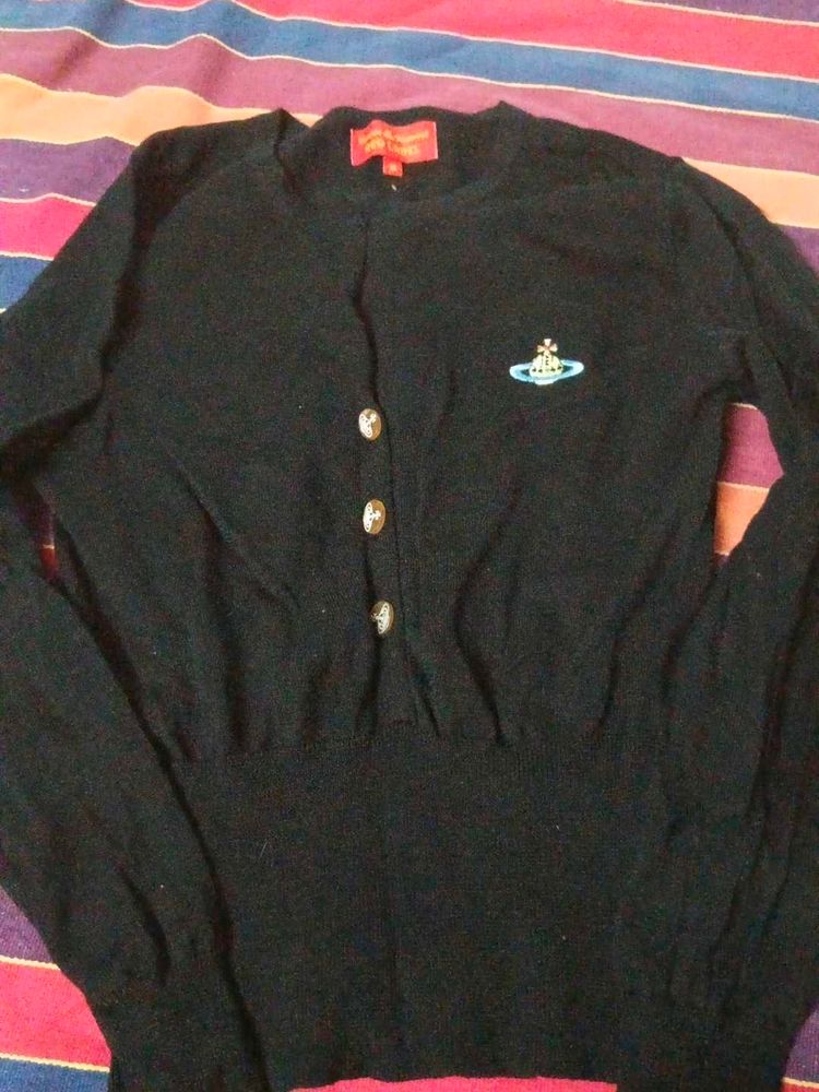 Vivienne Westwood Black Cardigan