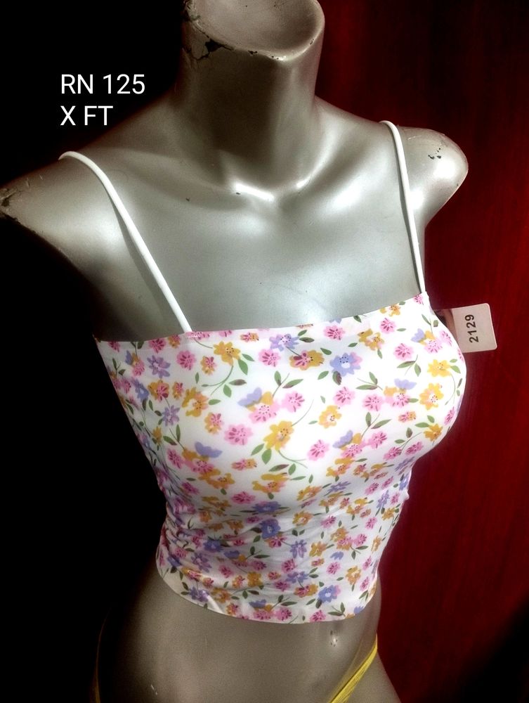 125 Round Elastic Strap Camisoles