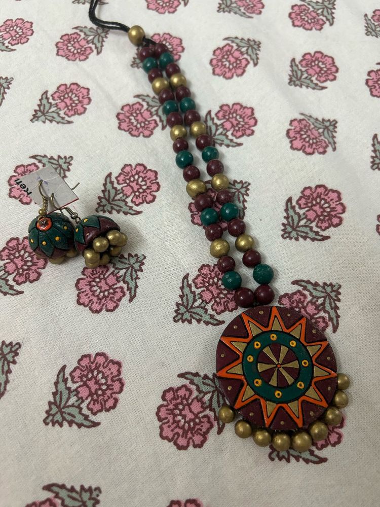 Terracotta Jewellery Set