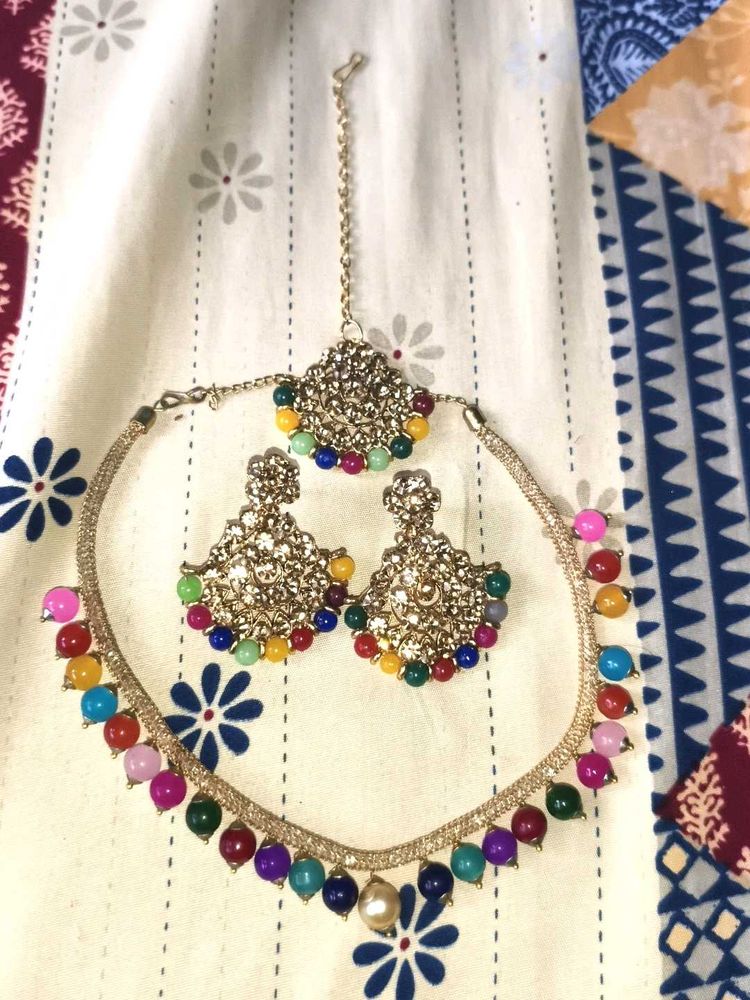 Boho Beaded Jewelry Set