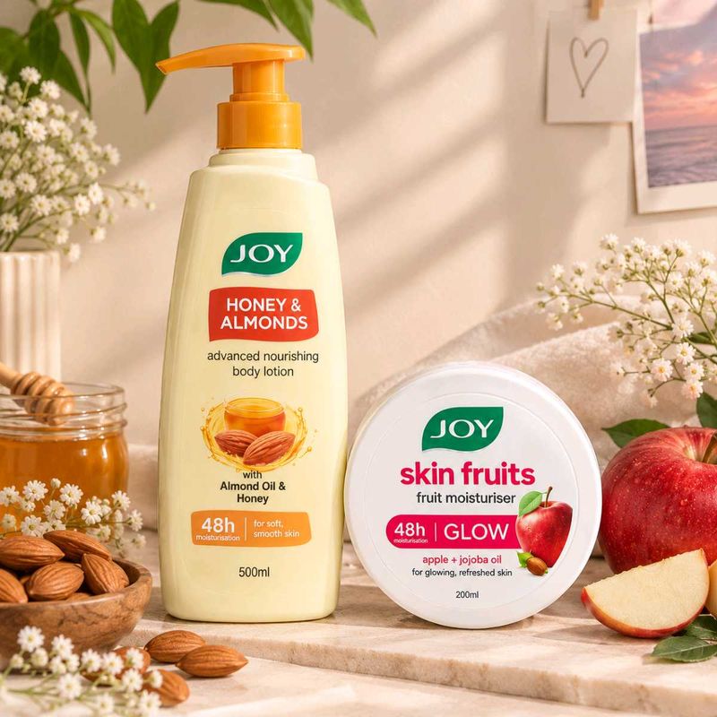 Joy Honey &amp; Almonds Body Lotion &amp; Fruit Moisturise