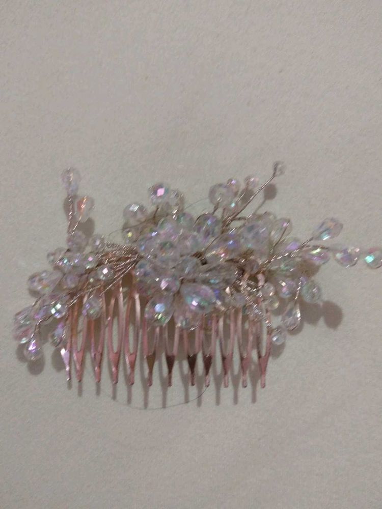 Sparkling Crystal Hair Comb
