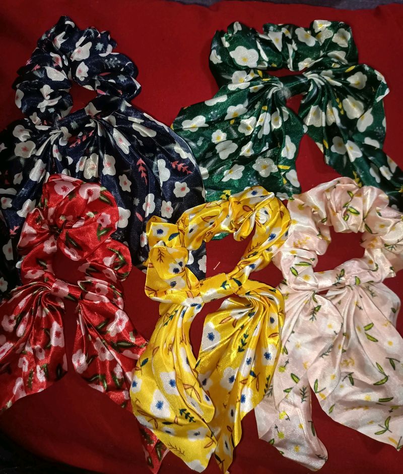 Scarf Scrunchies