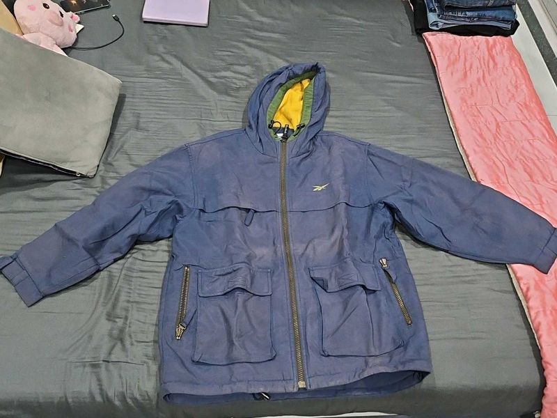 Reebok Blue Hooded Jacket