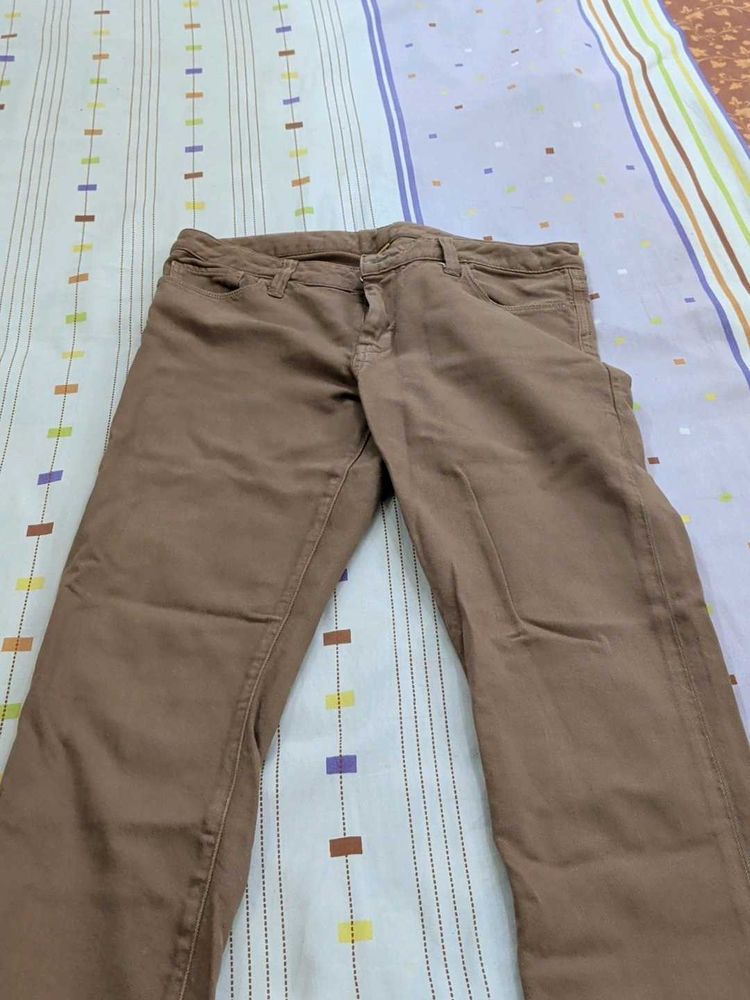 Stylish Brown Chinos for Women