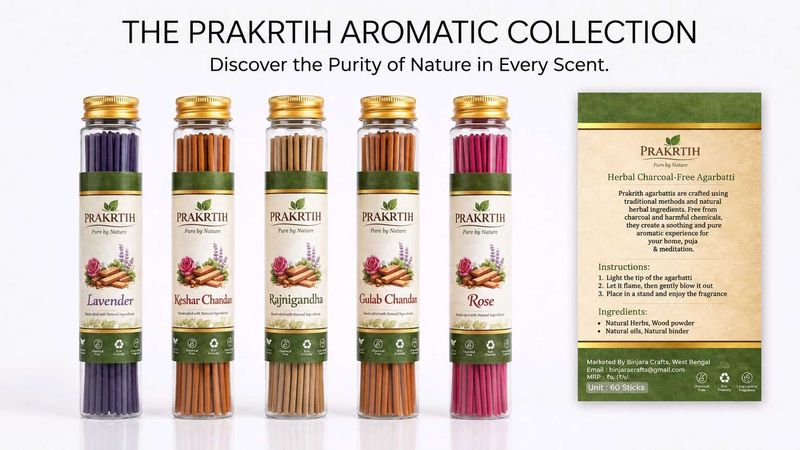 Prakrtih Aromatic Collection Incense Sticks