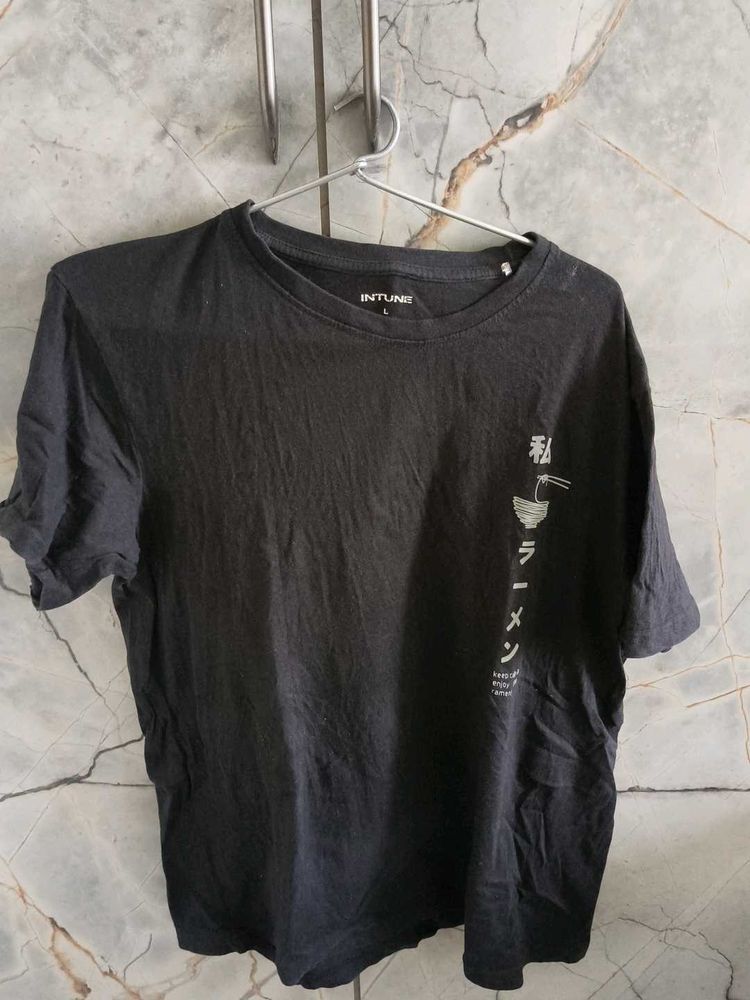Black Graphic T-Shirt
