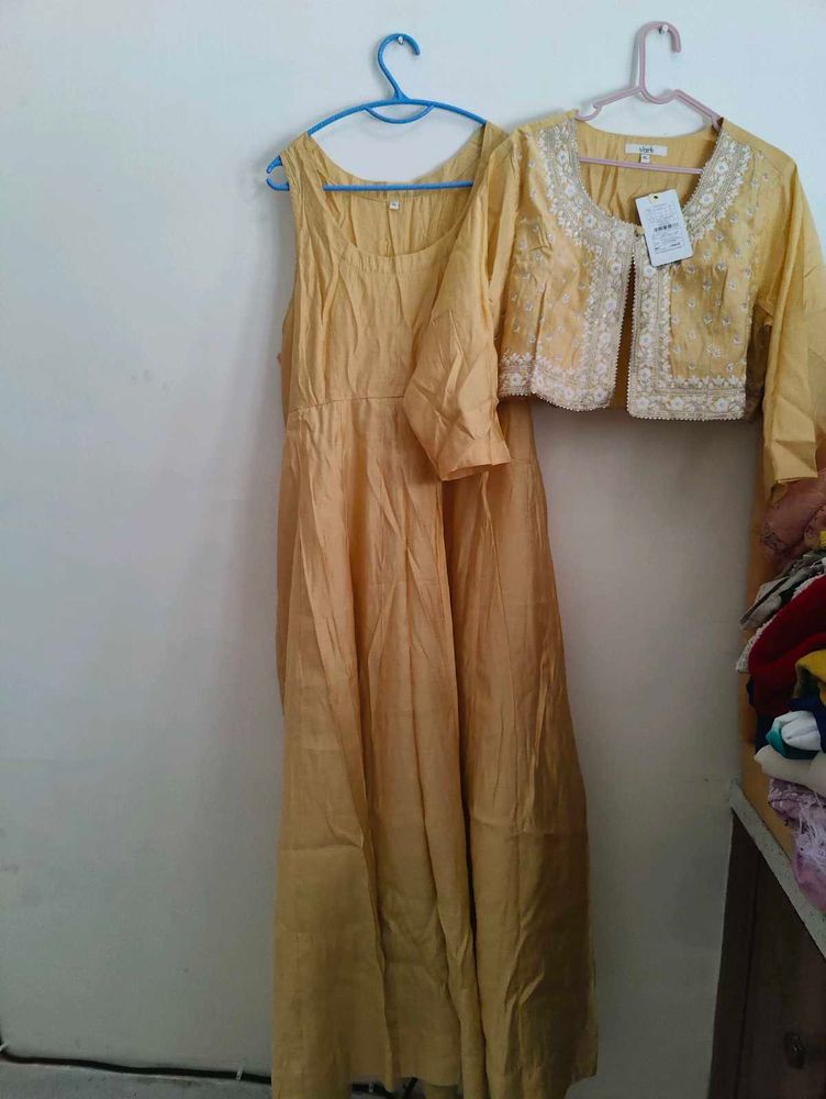 Elegant Dress with Jacket