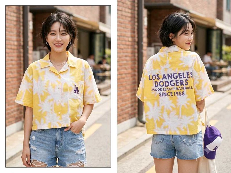 🌴 OFFICIAL MLB KOREA LA DODGERS HAWAIIAN RESORT