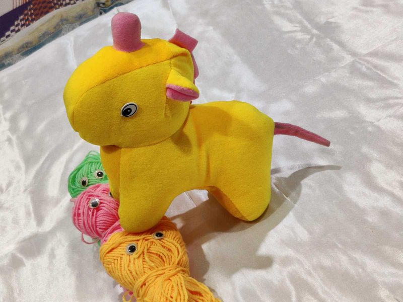 Cute Yellow Plush Toy