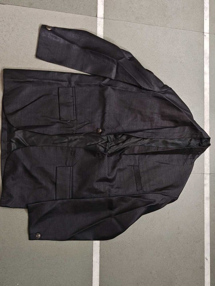 Men's Dark Grey Blazer