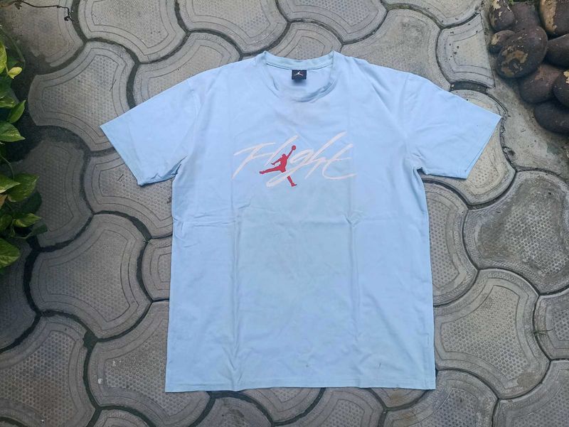 Men's Light Blue Jordan Flight T-Shirt