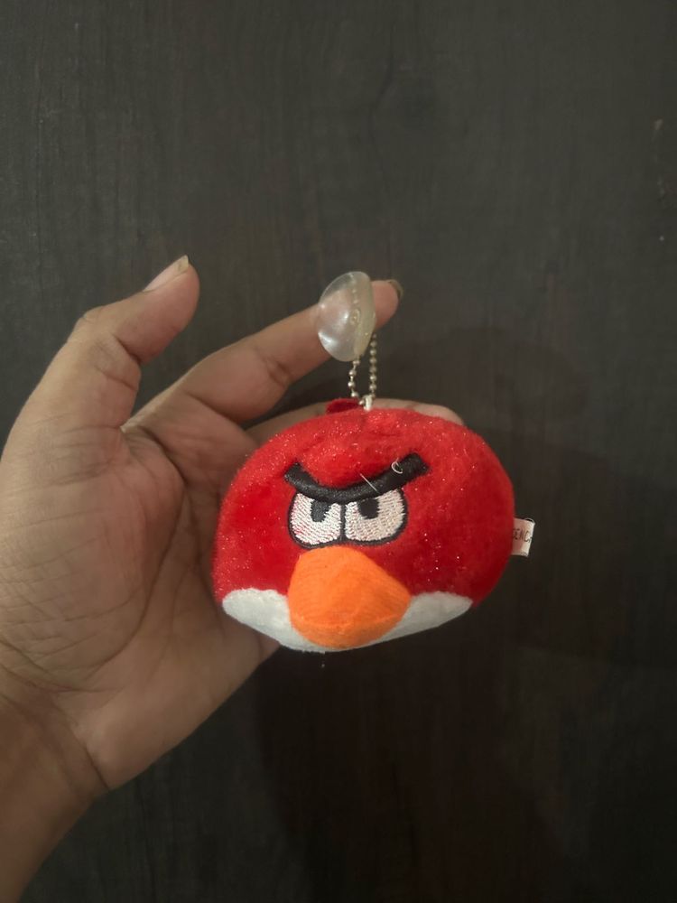 Red from Angry Birds featuring embroidered