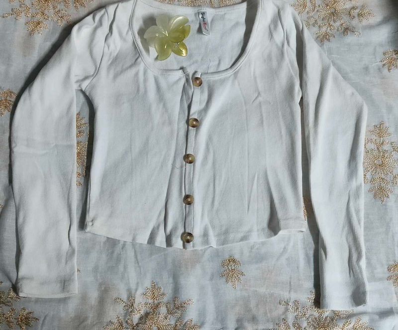 Winter Casual Full Sleeve Top 🤍💐