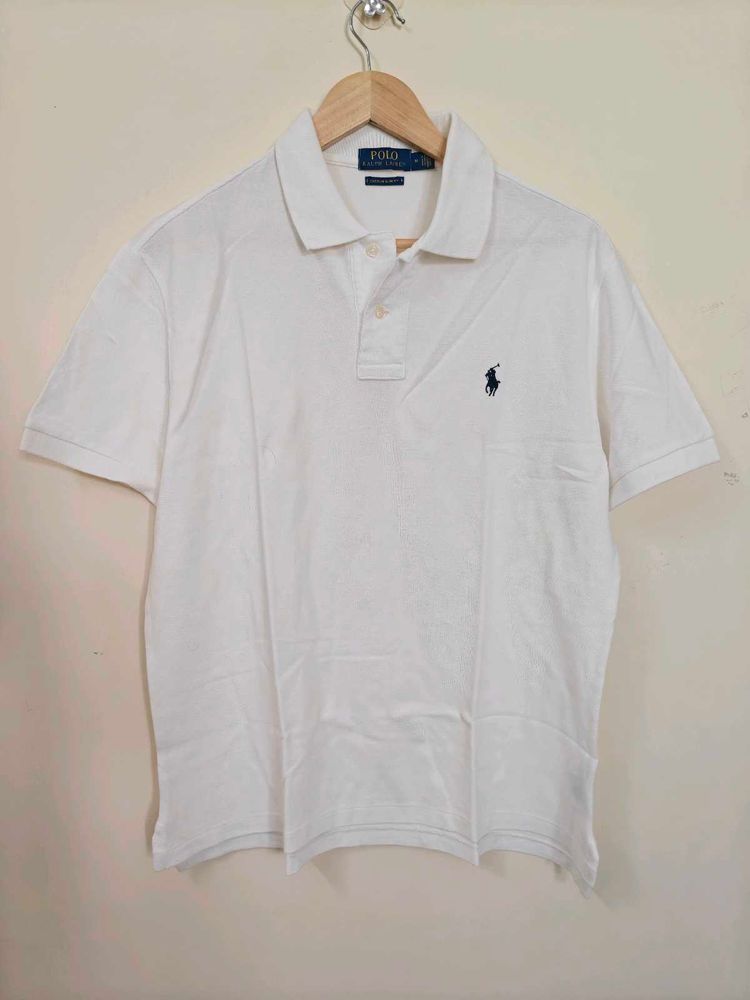 Classic White Polo Shirt