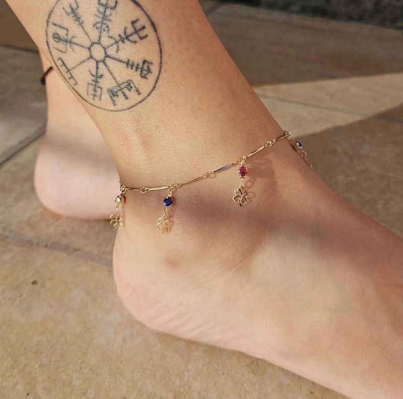 Lucky Clover Anklet