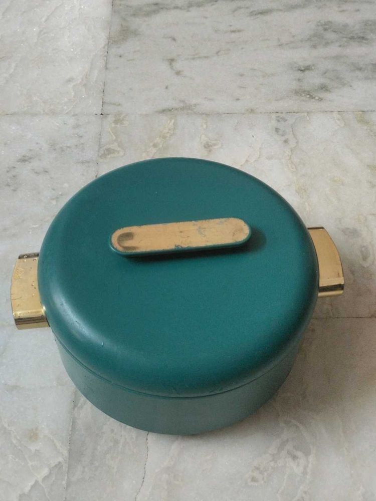 Vintage Teal Casserole Dish