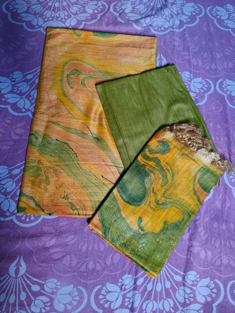 Unique Marble Print Kurta Set