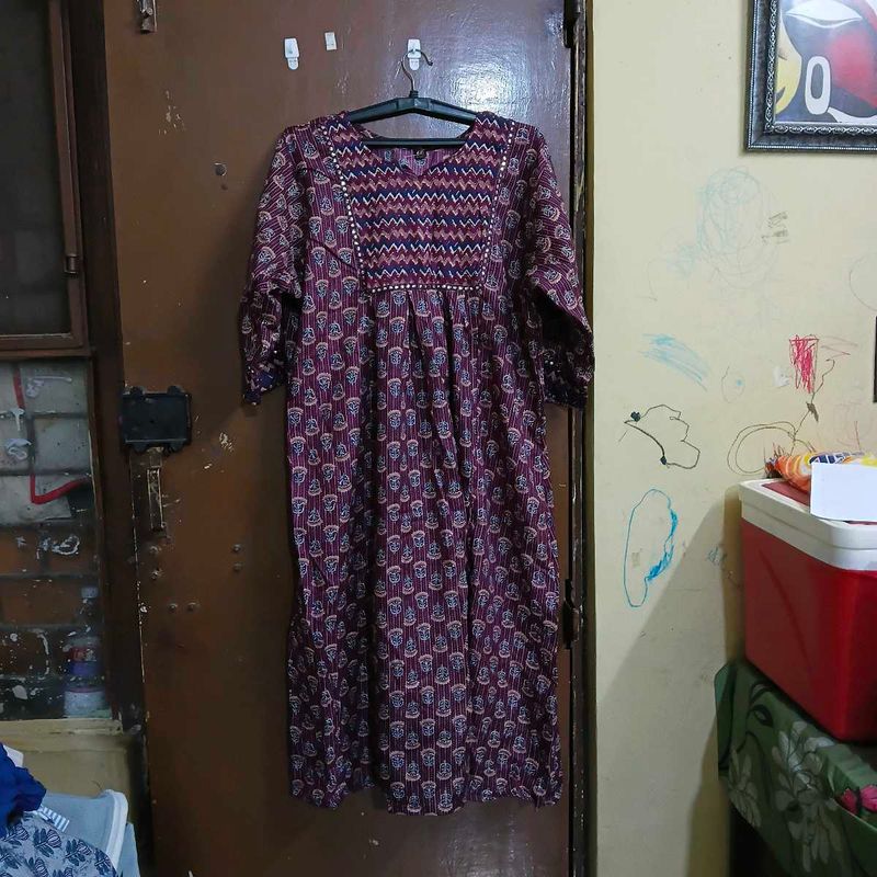 Beautiful Printed Kurta with pant