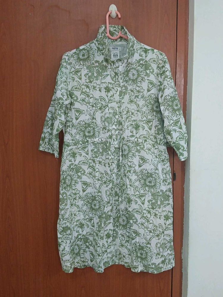 Chic Floral Print Midi Dress