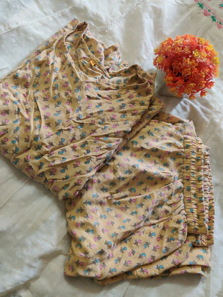 Printed Night Suit