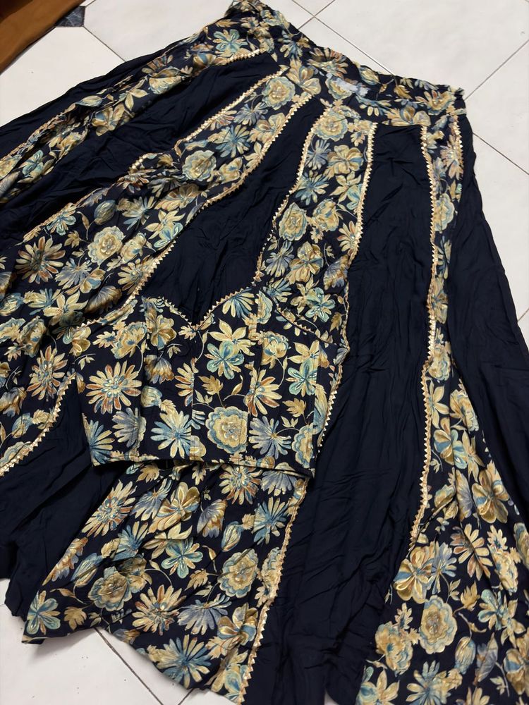 Beautiful Floral Print Lehenga Choli