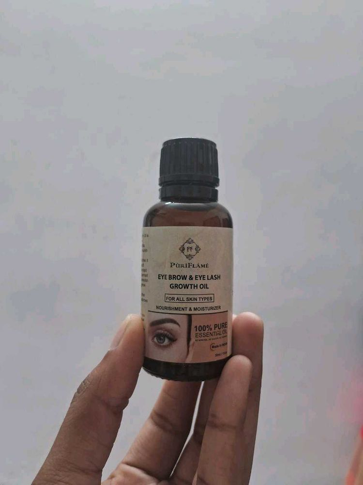 Puriflame eyebrow &amp; eyelash growth oil