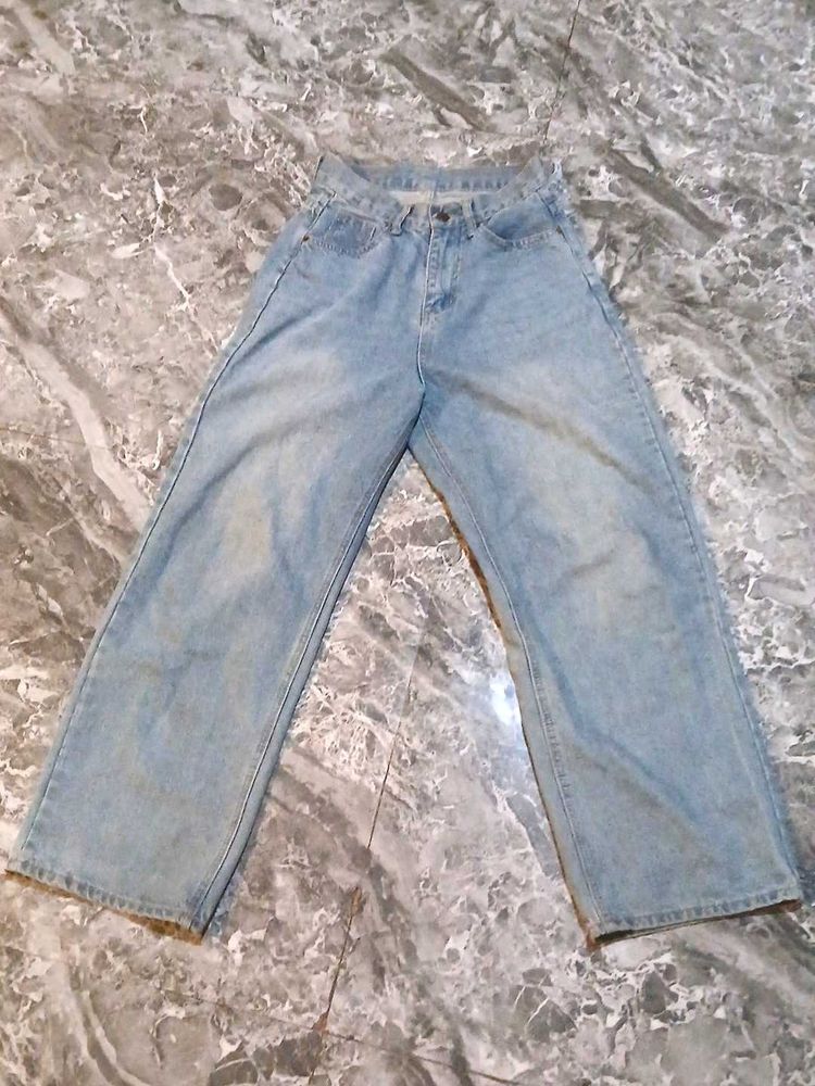 💗Light Wash Wide Leg Jeans💗