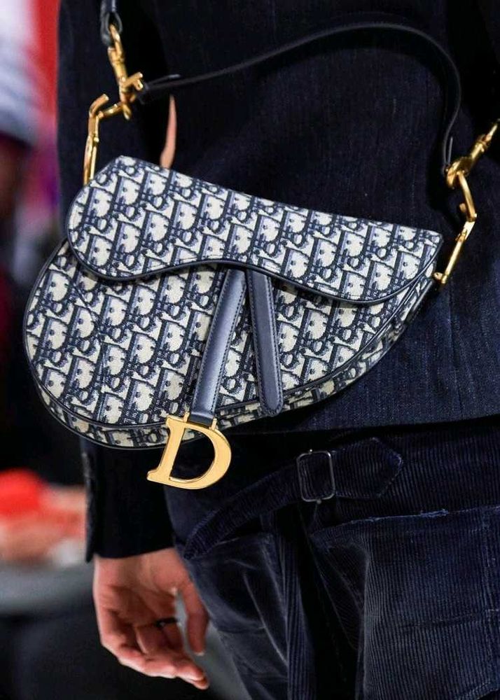 CHRISTIAN DIOR SADDLE SHOULDER BAG*WD BOX