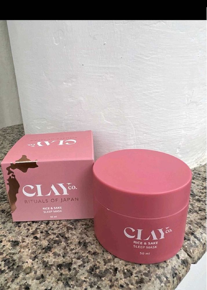 Clay Co. Rice &amp; Sake Sleep Mask