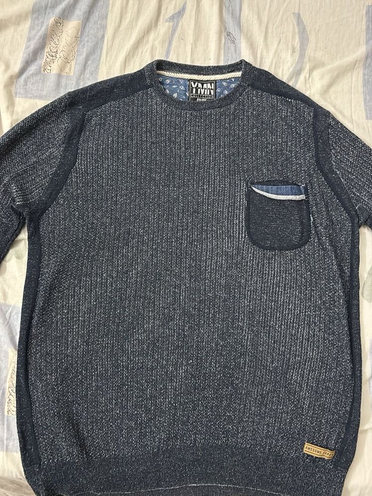 (Imported from Dubai) Max Blue Sweater