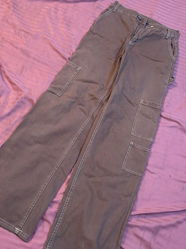 Brown Cargo Pants