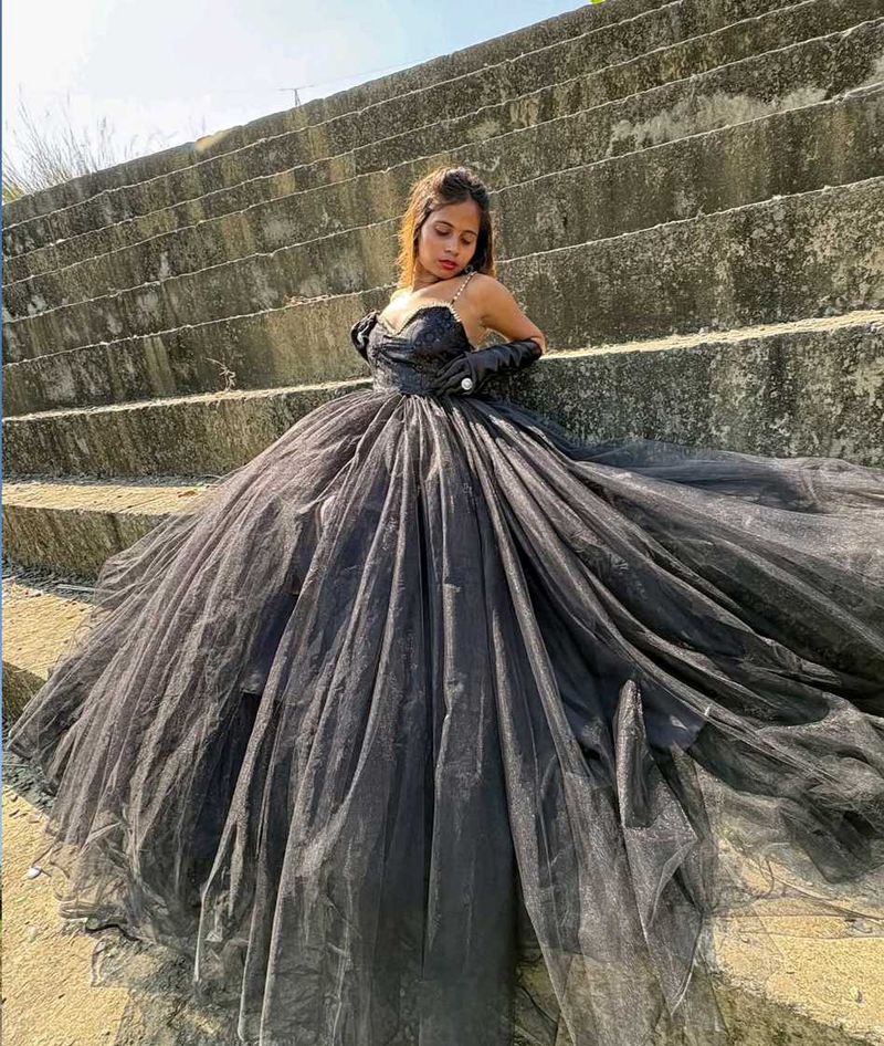 Stunning Black Ball Gown