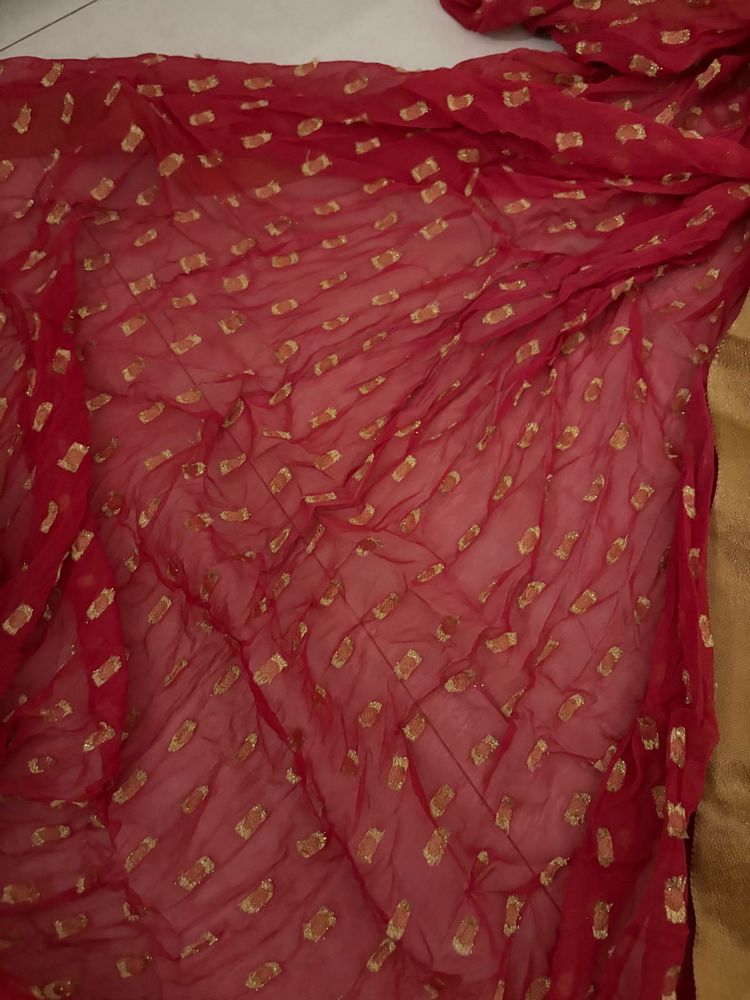 Beautiful Red Dupatta