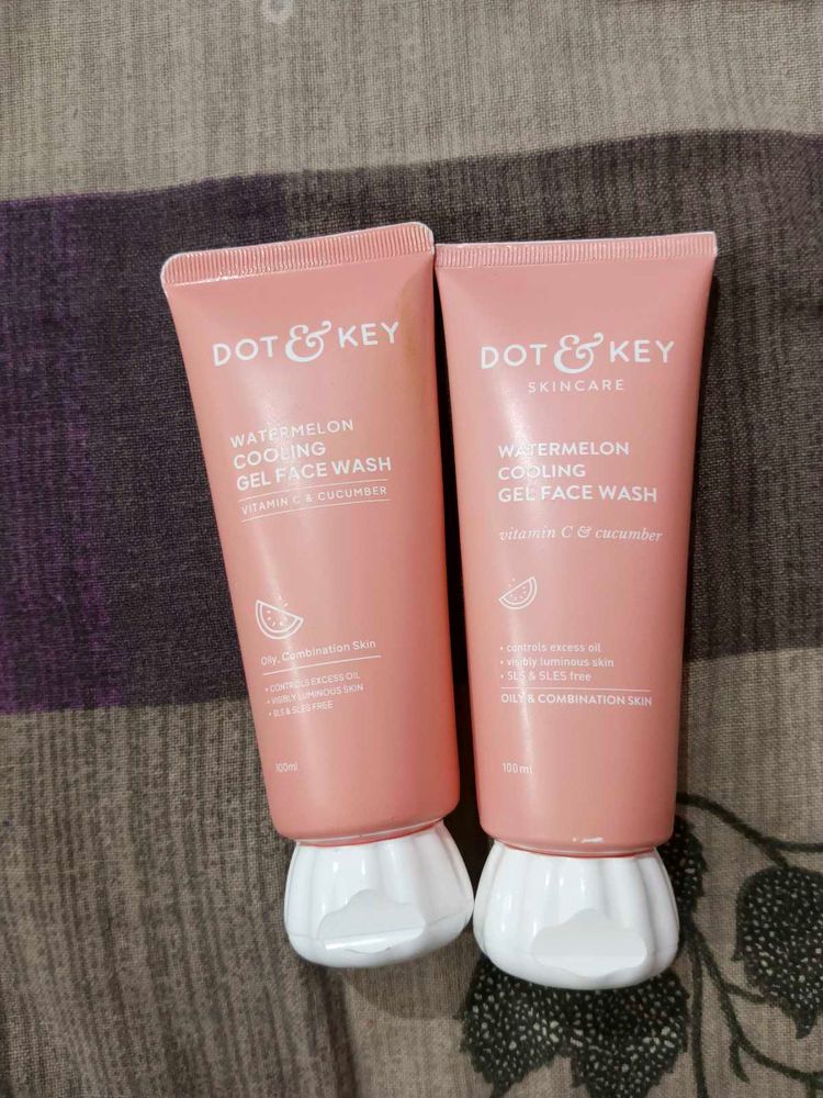 Dot &amp; Key Watermelon Gel Face Wash Duo
