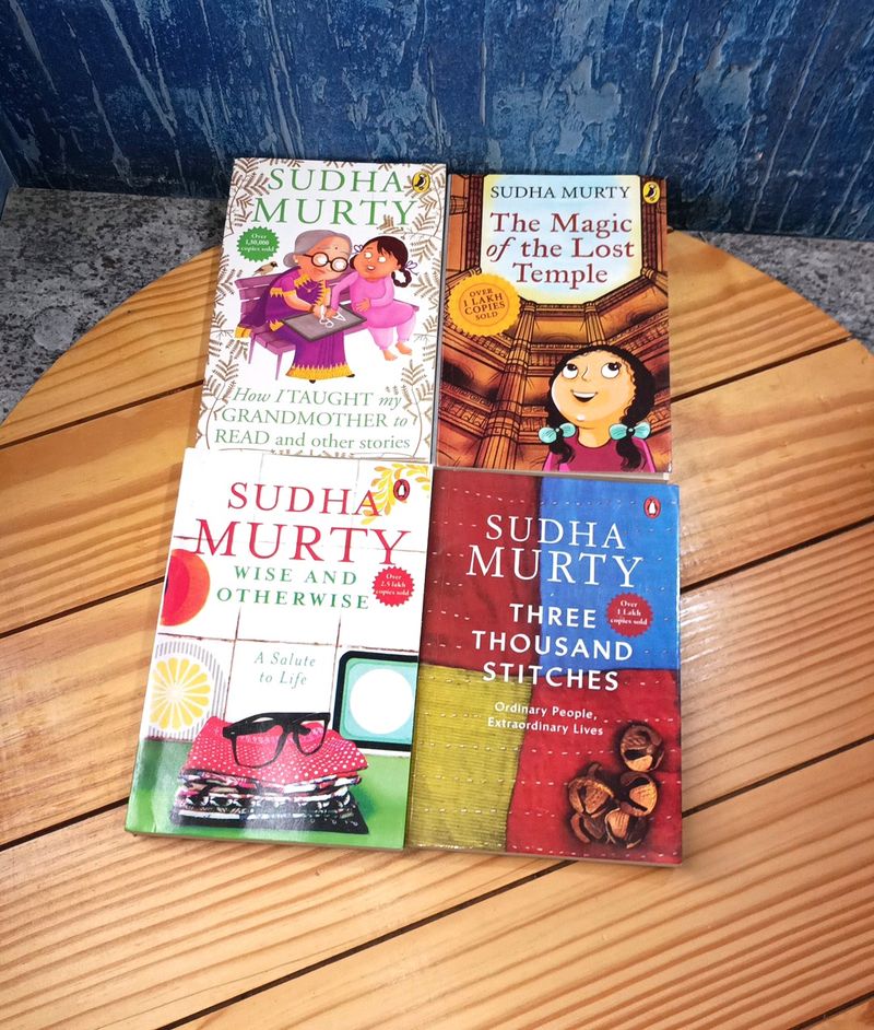 Sudha Murty 4 Books Set