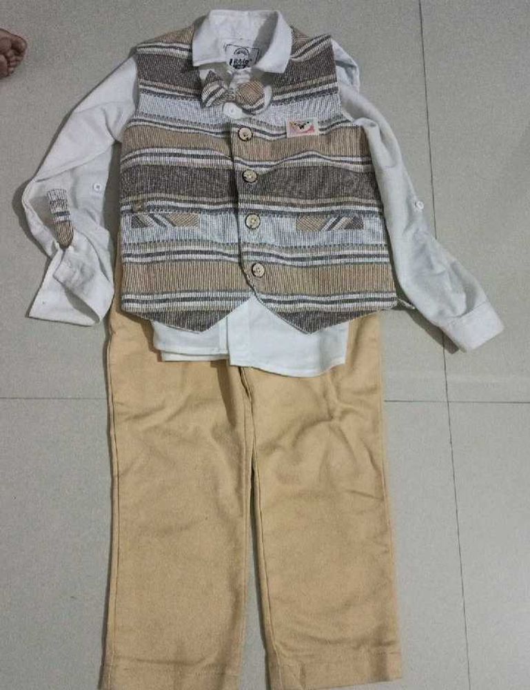 Shirt with tie, pant and Koti (16 number)